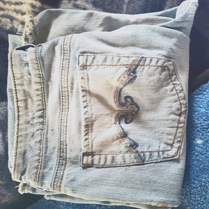 Silver jeans